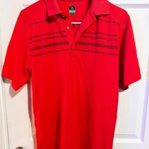 PGA Tour Red Polo Shirt